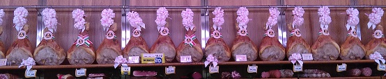 Mortadella in Bologna, Italia